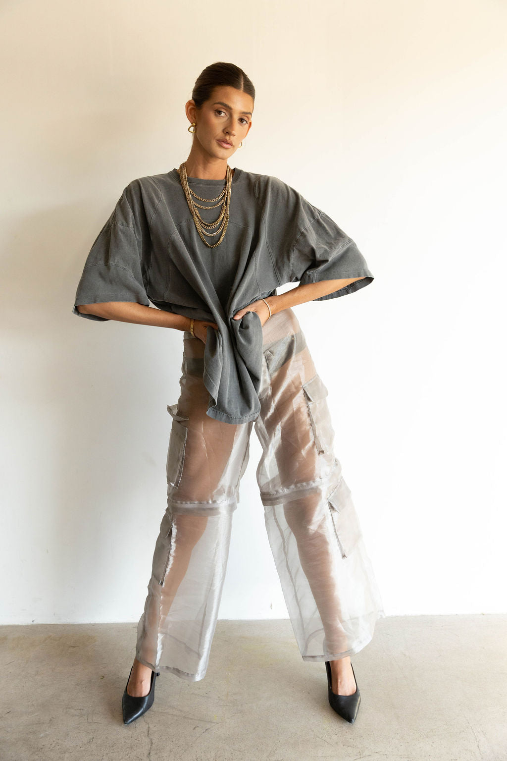 Sheer Convertible Cargos